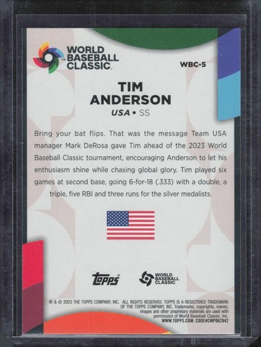 2023 Topps '23 World Baseball Classic Stars Baseball Complete Your Set - Picture 5 of 37