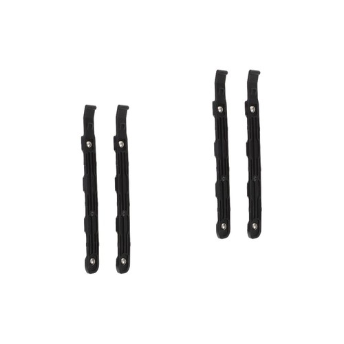 2 Pairs Optical Drive Holder Hard Disk Rail Mounting Bracket Rails