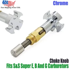 Carburetor Enricher Choke Adjustment Knob for S&S Super E G B Harley Custom
