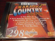 CHARTBUSTER 6 6 KARAOKE DISC 20298 COUNTRY HOT HITS VOL 298 CD G MULTIPLEX