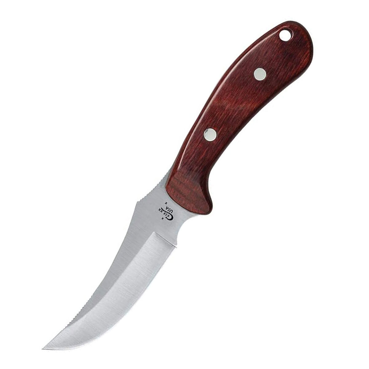 CASE XX Ridgeback Hunter Rosewood Knife with Leather Sheath (00398) eBay