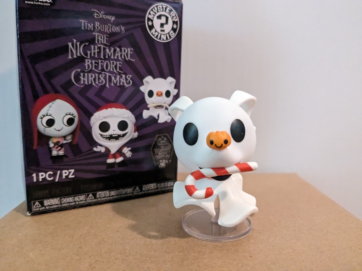 Funko Mystery Minis Zero with Candy Cane - The Nightmare Before