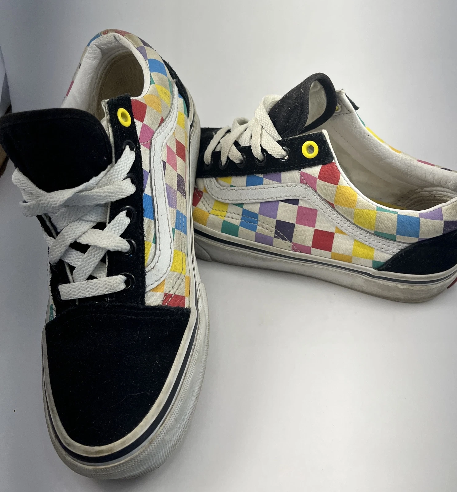 Vans Off The Wall Scacchiera Sneaker Tela A Scacchi Taglia: Uomo 5.0; Donna 6.5