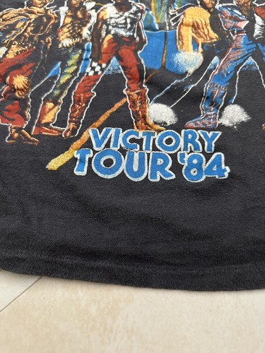 Vintage Michael Jacksons Victory Tour T-Shirt Size Sm… - Gem