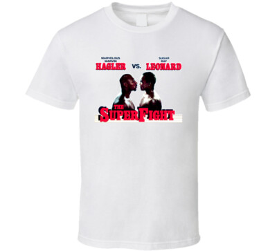 Hagler Vs Leonard Boxing Fight T Shirt