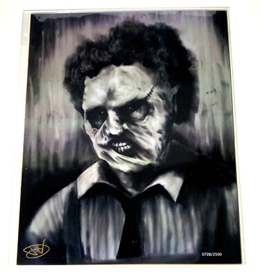 BAM BOX HORROR LEATHERFACE LIMITED EDITION EXKLUSIV 8x10 MIT C.O.A