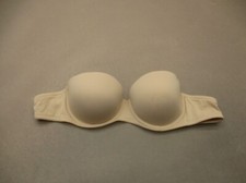 34C Victoria's Secret Women Padded Underwire Back Close Strapless Push-Up Bra 9L