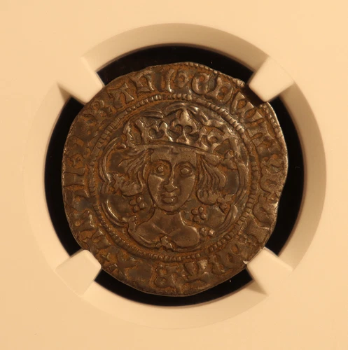 England "Edward IV" Silver Groat 4 Pence 1464-70 - NGC XF40 - Superb Eye Appeal!
