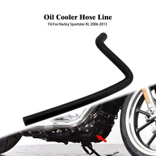 Oil Cooler Hose Line Engine Tank Pipe Fit For Harley Sportster XL 1200 883 06-13