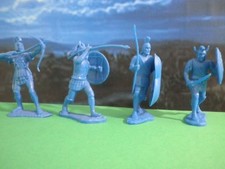 War Troy  Soldatini TROIANI Greci Guerra di Troia Figurini 7 cm Raro da Lod /CA/