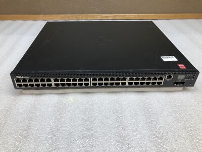 Dell N2048P 48-Port Gigabit PoE+ Ethernet Network Switch 2x SFP+ 10Gbe