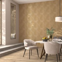 Vliestapete Einfarbig Struktur Pinsel-Optik Gold Metallic 10403-30 (3,47€/1Qm)