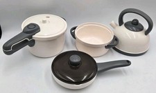 7 Piece Lot Kids Pretend Play Kitchen Playware Pots Pans