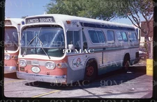 AC TRANSIT-ACT. GM COACH BUS #700. Oakland (CA). Original Slide 1985. Cut Down.