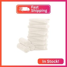 16 Pack Baby Washcloths - Luxury Coral Fleece - Extra Absorbent and Soft Wash Cl