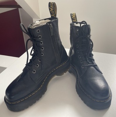 Dr. Martens UNISEX JADON III PISA LEDER PLATEAUSTIEFEL Größe 42
