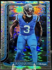 Princely Umanmielen 2025 Topps Chrome #377 - Pulsar - Carolina Panthers Rookie