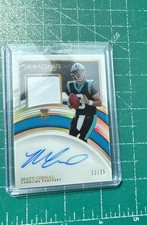 2022 Panini Immaculate Collection - Rookie Patch Autographs Matt Corral #128...