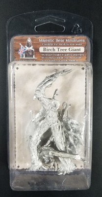 Lord of the Rings Majestic Bear Miniatures ~ Birch Tree Ent / Treant ~ Metal