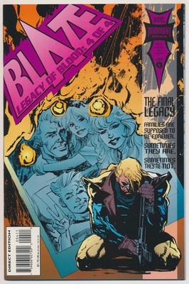 Blaze: Legacy of Blood #4 Comic Book - Marvel Comics!