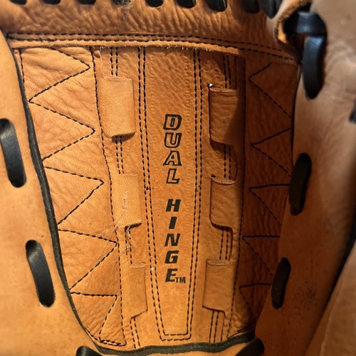 Wilson A2476 Baseball Glove 12 1/2" Pro-Select Leather Mitt RHT Right Hand Throw - Picture 6 of 9