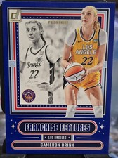 Cameron Brink 2025 Panini Donruss WNBA Blue Franchise Features