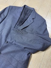 Kenneth Cole New York Blazer Mens 40 Blue Wool Suit Jacket Two Button Lined