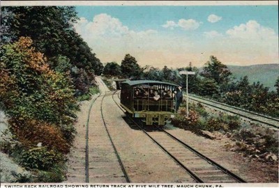 Mauch Chunk    Karten -Abzug