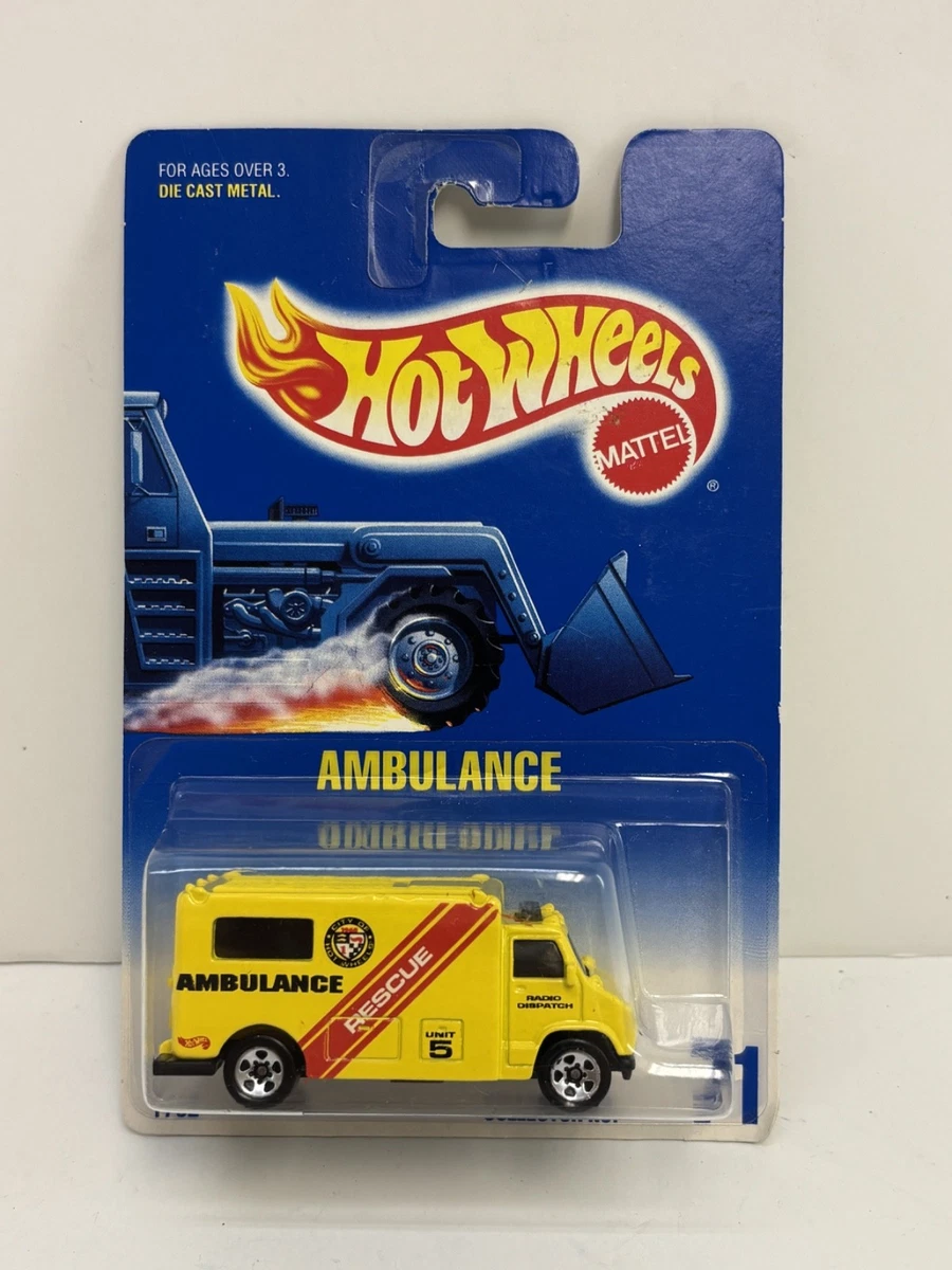 Las mejores ofertas en Ambulancias diecast Hot Wheels tarjeta azul