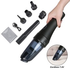 VILOBOS Mini Portable Car Vacuum Cordless Cleaner 6000Pa Powerful Rechargeable