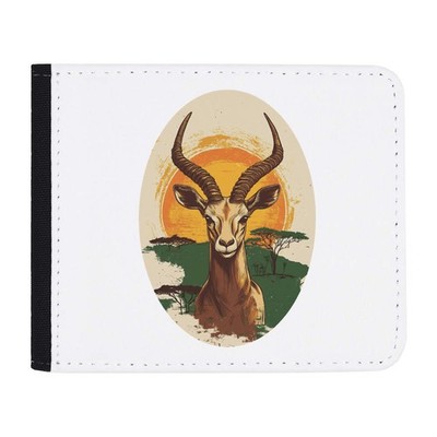Geldbörse ''Springbock Portrait with African Landscape'' (WL00027456)