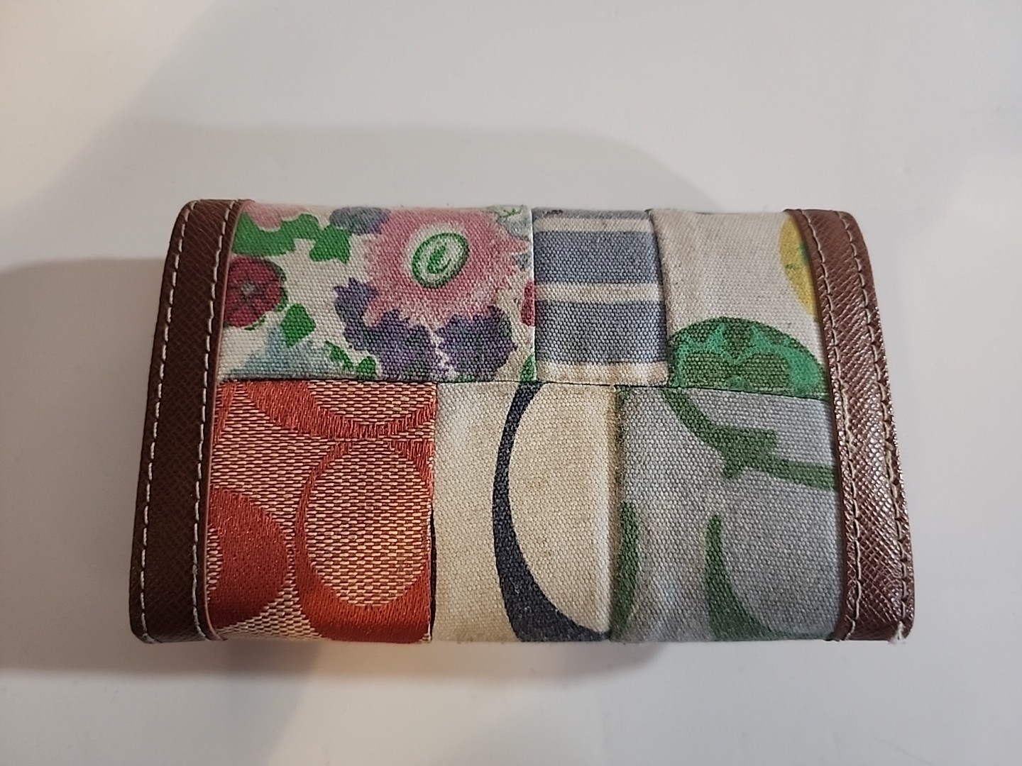 Coach Vintage Hamptons Patchwork Mini Wallet Keyc… - image 3