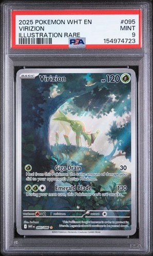 Virizion graded PSA 9 for sale on eBay
