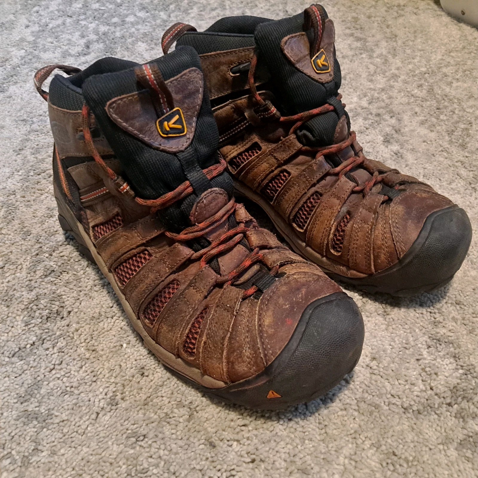 Scarpa da trekking KEEN da uomo taglia 10 5 M Targhee Vent atletica trail 1020743 marrone bassa