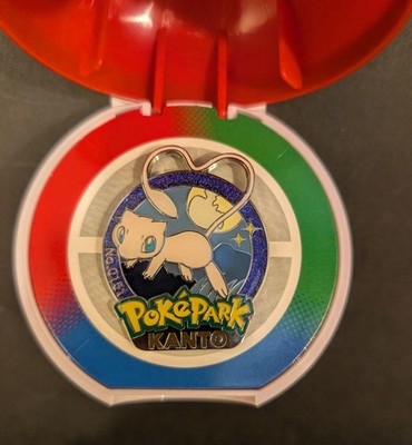 Carefully Packaged Pokemon Park Kanto Mew Pin Badge | eBay