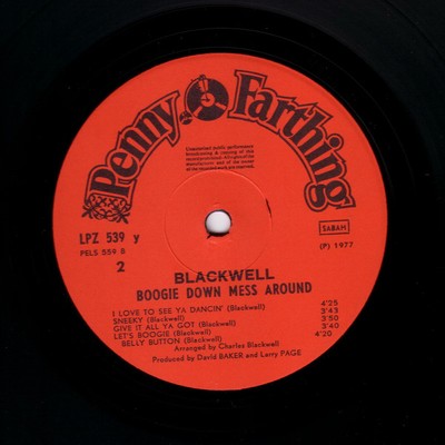 Blackwell - Boogie Down Mess Around (LP, Album) | eBay UK
