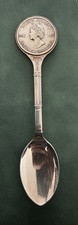Vintage Souvenir Spoon Commemorating The Silver Jubilee of Queen Elizabeth II