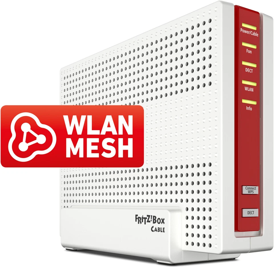 AVM FRITZ!Box 6591 Cable WLAN-Mesh Router Kabel Fritzbox DOCSIS-3.1 ISDN VoIP G2