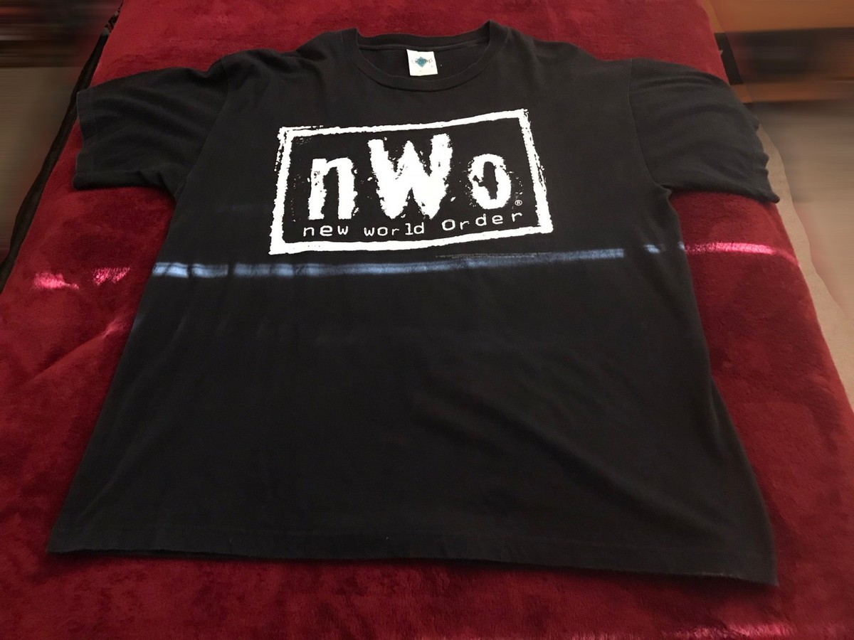 NWO Broken Bones Rule Vintage WWF WWE WCW T Shirt Size XL TOUR CHAMP EL SALVADOR