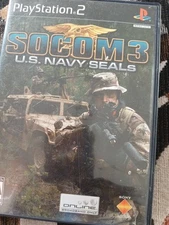 SOCOM 3 US Navy Seals PS2 PlayStation 2 Game Complete w/Manual