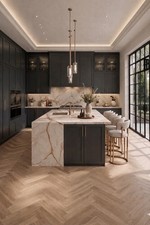 Painted Skinny Shaker Kitchen Cabinet Doors Custom Handmade Any Size / Material