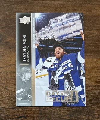 2021-22 Upper Deck Series 2 Day with the Cup Brayden Point #DC-6 Creased