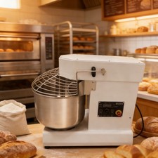 Stainless Steel 15L Commercial Dough Mixer for Bakery, Pizza 110V Variable Speed
