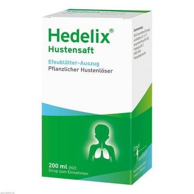 3x HEDELIX Hustensaft 200ml SPAR-SET Hustenlöser PZN 4595622