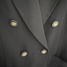 Gold Blazer Polyester Outer Shell Coats, Jackets Waistcoats for
