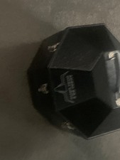 Sheplers Cowboy Hat Case Hard Plastic Black With Handle Travel Storage Hat USA