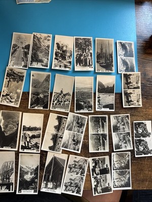 Here there and everywhere Cigarette Card Lot Of 25 Taj Mahal Fox Hunting & More!