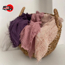Womens Crinkle Cotton Hijab Scarf Muslim Shawl Turban Head Wrap Bandana Cap