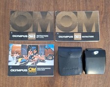 Olympus OM-System T20 Electronic Flash for Shoe Mount w/ Case And Manuals