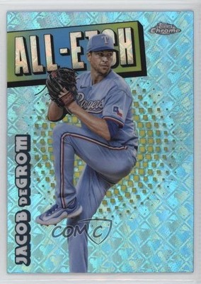 2025 Topps Chrome Logofractor Edition All-Etch Jacob deGrom #CAE-5 1i3j